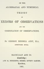 Errors of Observation